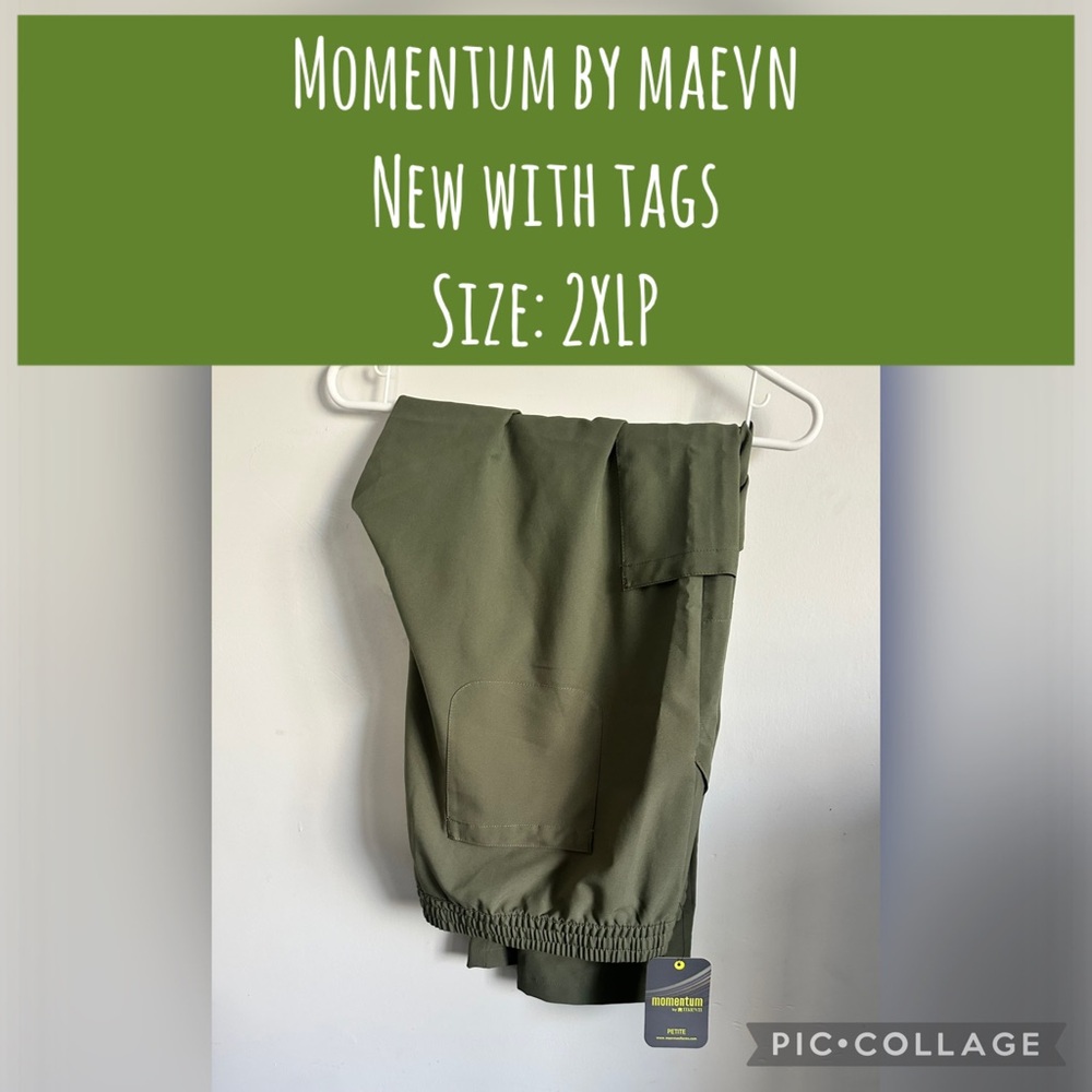 Momentum by Maevn Olive Green Track Pants